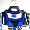 Camisola alternativa Inter Milan época mil novecentos e noventa e cinco mil novecentos e noventa e seis
