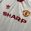 Camisola alternativa Manchester United época 1988 1989