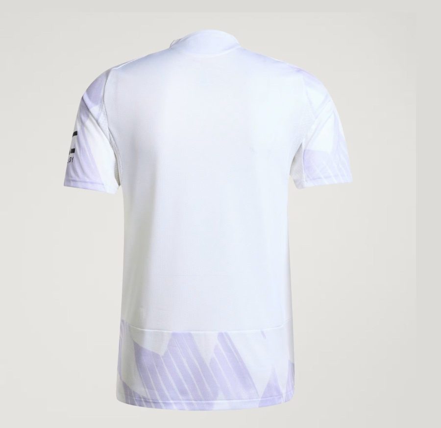 maillot-exterieur-manchester-united-saison-2025-2026-tenue-officielle-football camisola alternativa Manchester United temporada 2025 2026 equipamento oficial de futebol