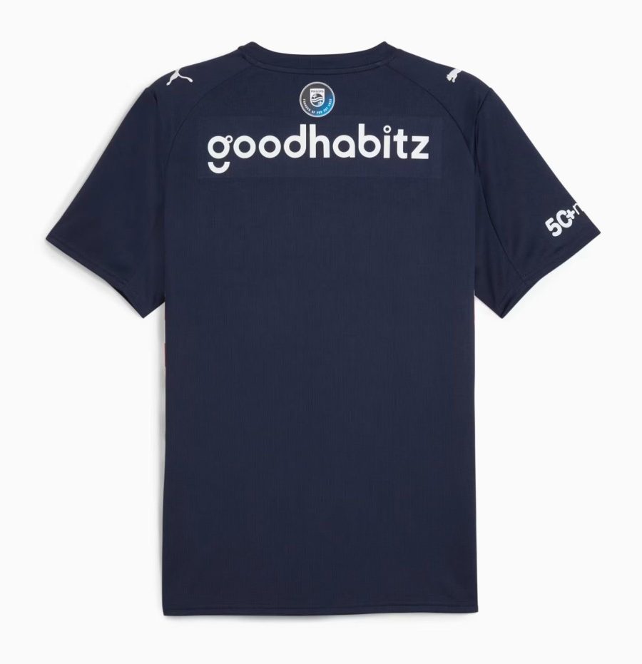 camisola alternativa PSV Eindhoven temporada 2025 2026 equipamento oficial de futebol