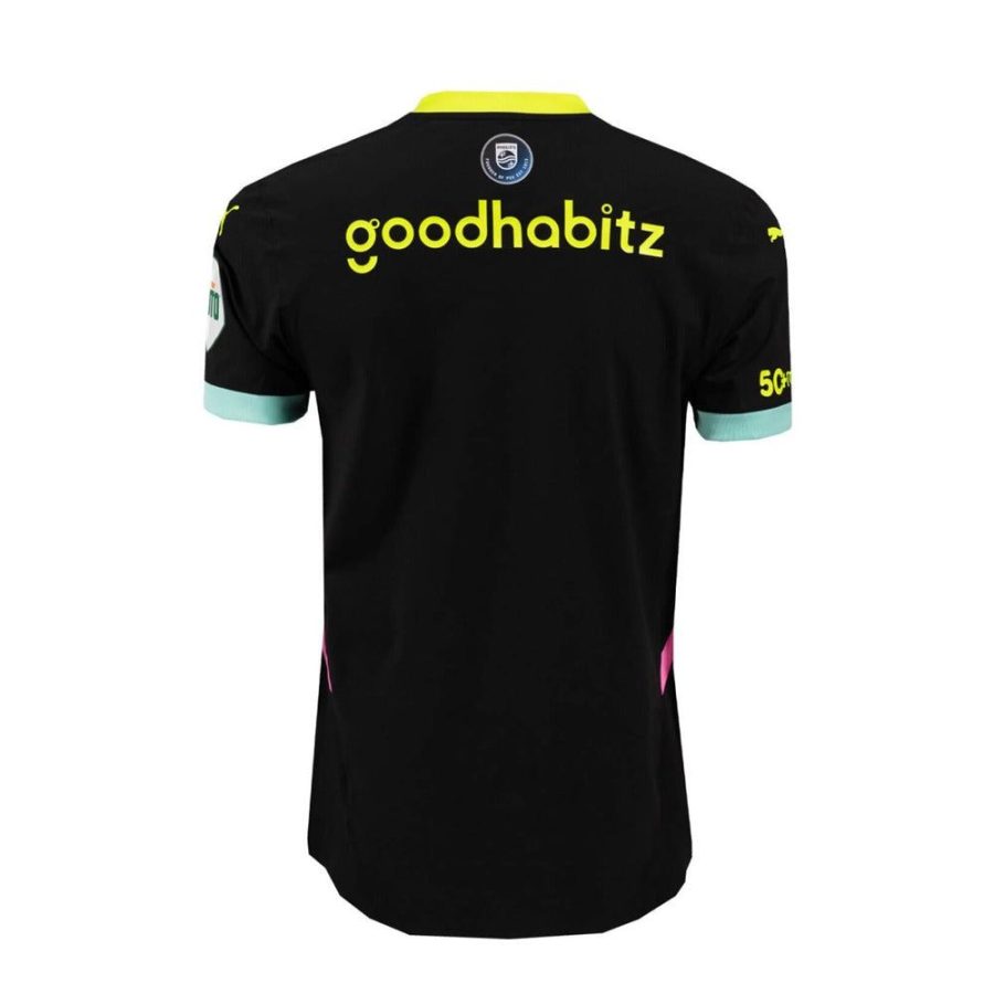 Camisola Alternativa PSV Eindhoven temporada dois mil e vinte e quatro dois mil e vinte e cinco equipamento oficial