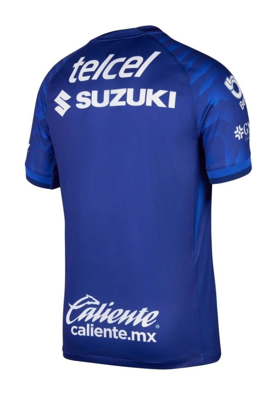 camisola alternativa Pumas UNAM temporada 2025 2026 jersey futebol oficial