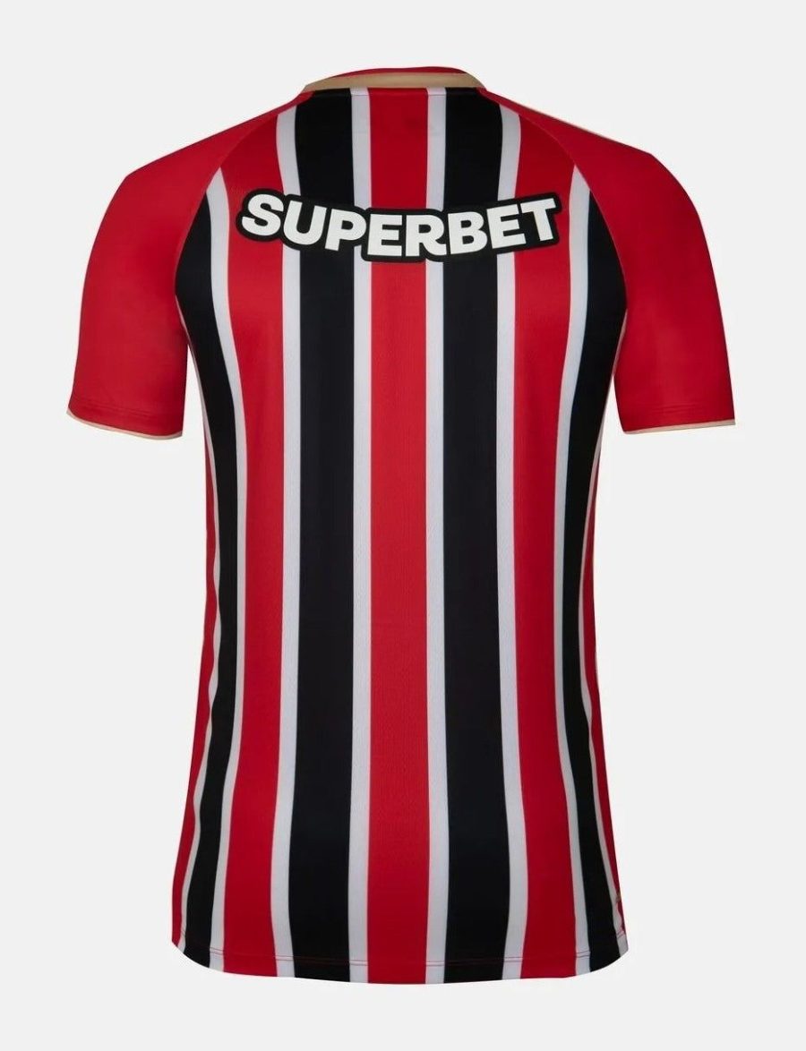 maillot-exterieur-sao-paulo-fc-saison-2025-tenue-officielle-de-football Camisola alternativa São Paulo FC época 2025 equipamento oficial de futebol
