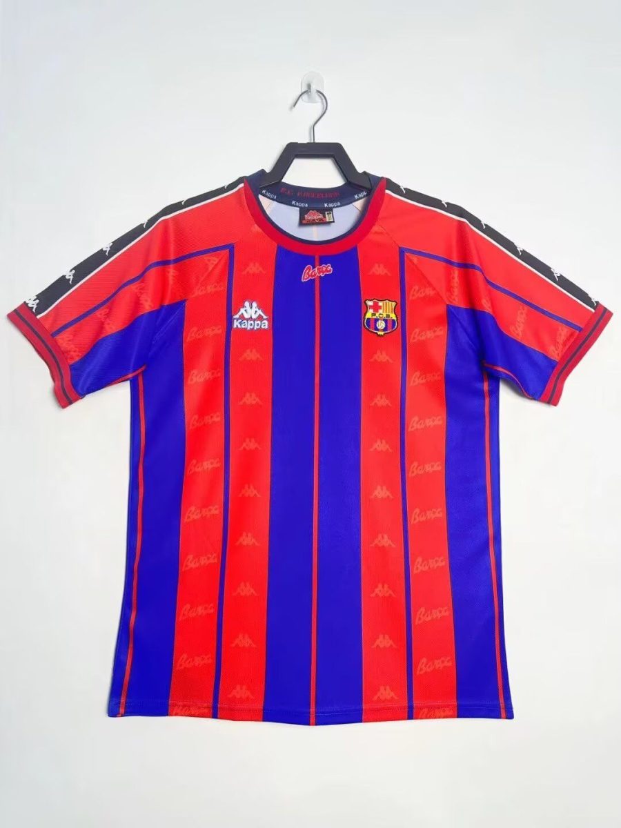 maillot-fc-barcelona-domicile-19971998 CAMISOLA FC BARCELONA PRINCIPAL 19971998