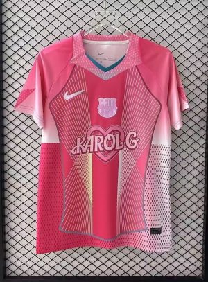 CAMISOLA FC BARCELONA x KAROL G ROSA
