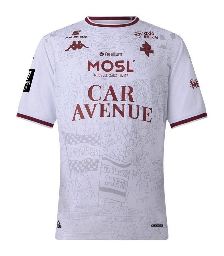 maillot-fc-metz-exterieur-20252026 CAMISOLA FC METZ ALTERNATIVA 20252026