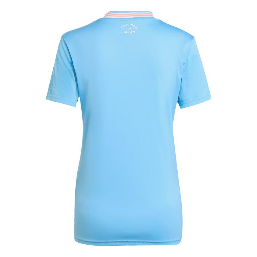 maillot-femme-inter-miami-troisieme-tenue-2025-rose-et-noir Camisola mulher Inter Miami terceira tenue 2025 rosa e preto
