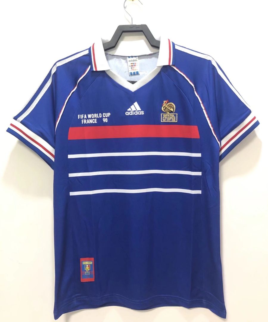 CAMISOLA FRANÇA PRINCIPAL 1998