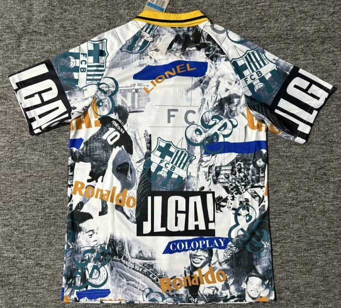 maillot-legende-du-fc-barcelone-saison-2025-tenue-officielle-supporter camisola lenda do FC Barcelona época 2025 equipamento oficial adepto