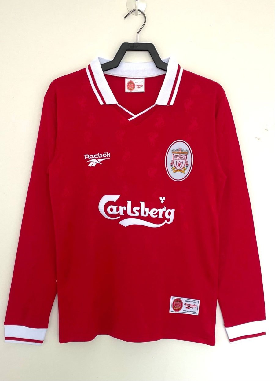 maillot-liverpool-fc-manches-longues-domicile-19961997 CAMISOLA LIVERPOOL FC MANGAS COMPRIDAS PRINCIPAL 19961997