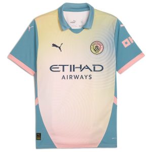 Camisola Manchester City Fourth 2024-2025
