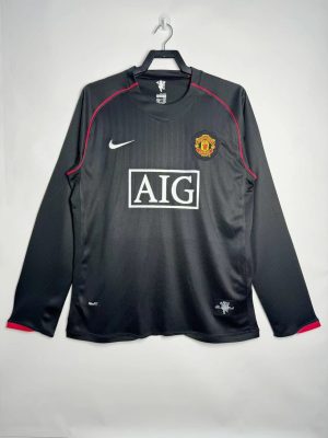 maillot-manchester-united-manches-longues-exterieur-20072008 CAMISOLA MANCHESTER UNITED MANGAS COMPRIDAS ALTERNATIVA 20072008