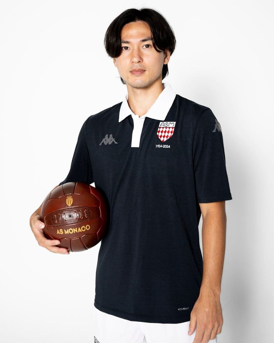 Camisola oficial AS Monaco centenário temporada 2024 2025
