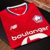 maillot-officiel-lille-losc-rouge-pour-match-a-domicile Camisola oficial Lille LOSC vermelha para jogo em casa