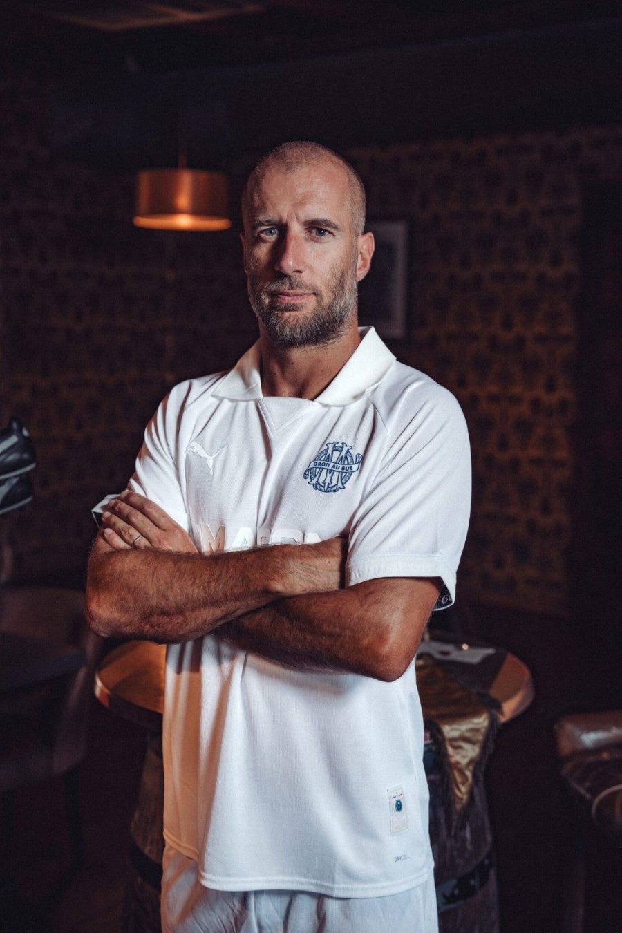 Camisola Olympique de Marseille edição aniversário temporada 2024 2025