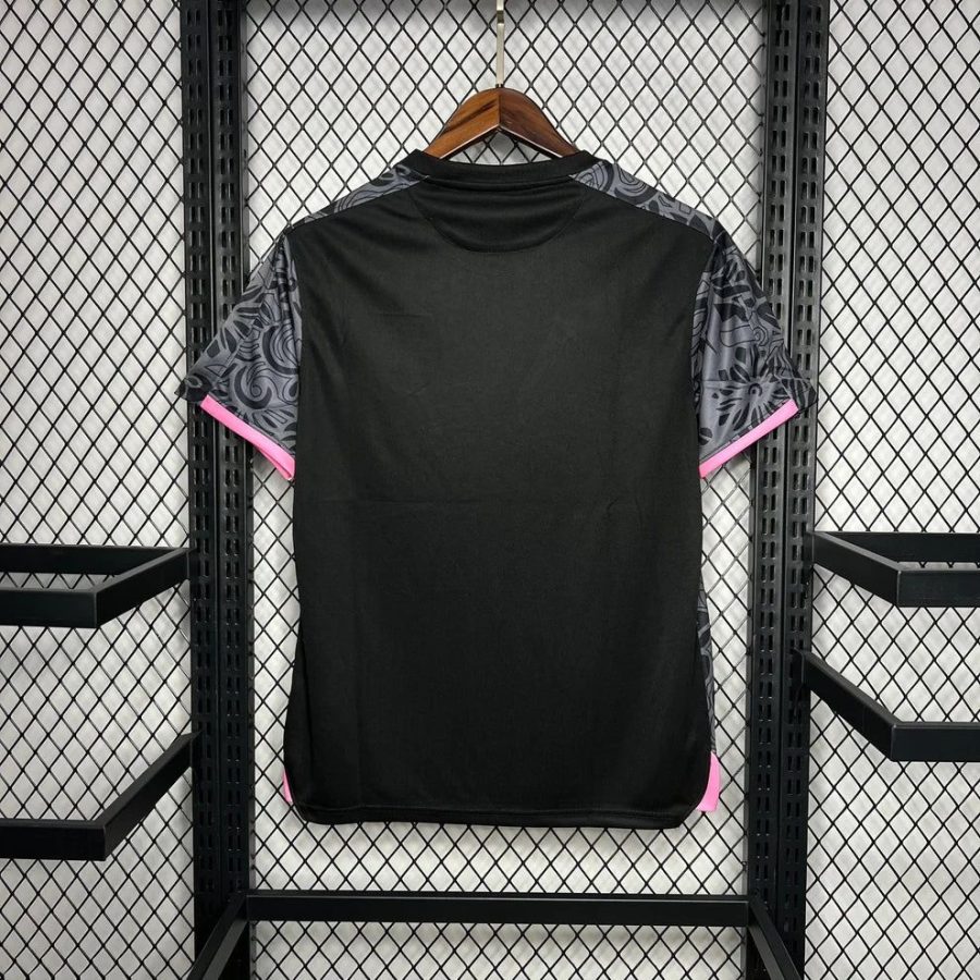 maillot-palestine-noir-farrah-azam-saison-2024-2025-style-football camisola Palestina preta Farrah Azam época 2024 2025 estilo futebol