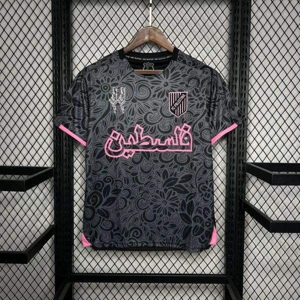 Camisola Palestina X Farrah Azam Preto 2024-2025
