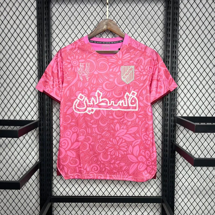 CAMISOLA PALESTINA X FARRAH AZAM ROSA 20242025