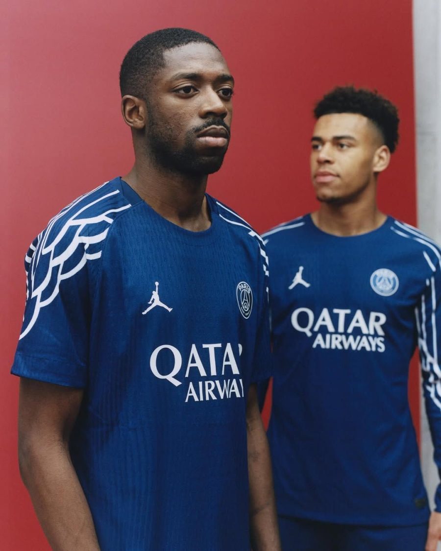 Camisola PSG quarto equipamento temporada 2024 2025 Paris Saint Germain