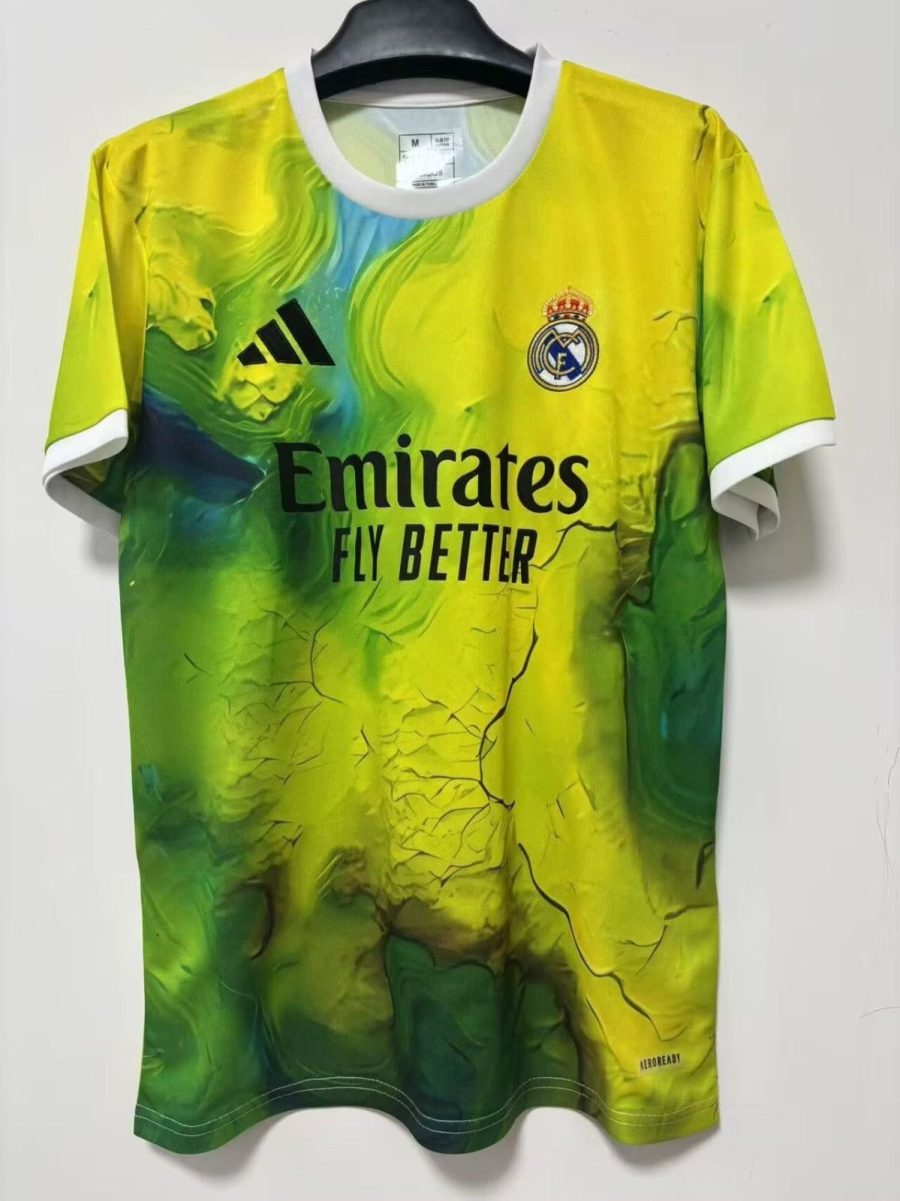 CAMISOLA REAL MADRID ESPECIAL AMARELA 20252026