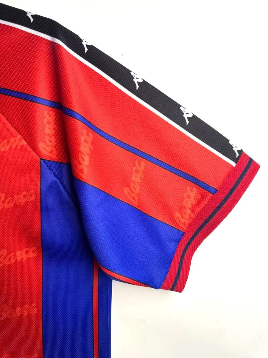 maillot-retro-fc-barcelone-domicile-collection-supporter camisola retro FC Barcelona principal coleção adepto