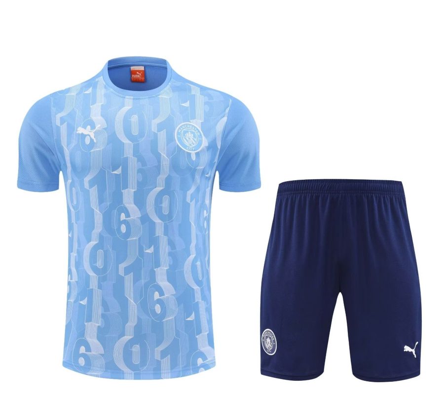 CAMISOLA + CALÇÃO MANCHESTER CITY 20242025