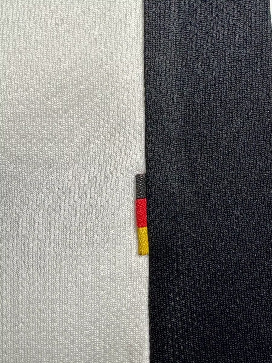 Camisola de adepto Alemanha Principal final dos anos 1990