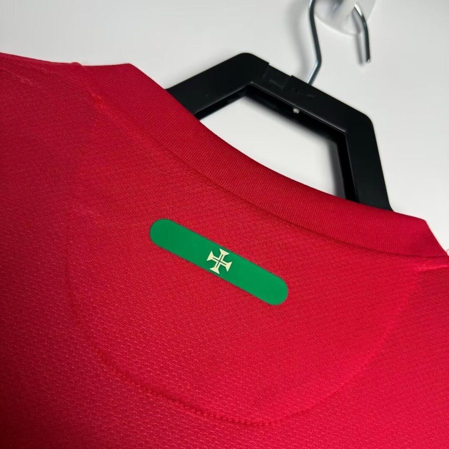 maillot-supporter-portugal-domicile-rouge-2010 camisola adepto Portugal principal vermelha 2010
