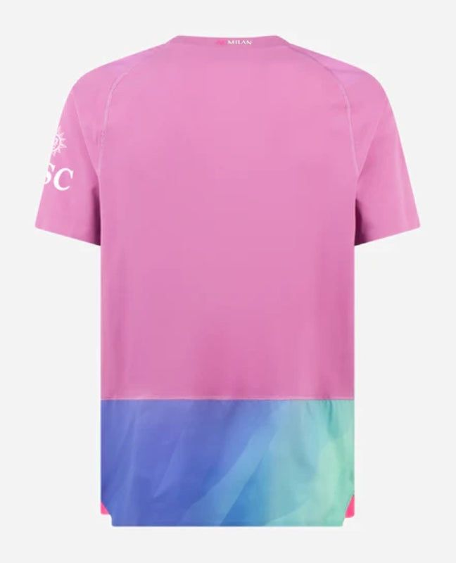 Camisola third AC Milan época dois mil e vinte e três dois mil e vinte e quatro equipamento alternativa oficial