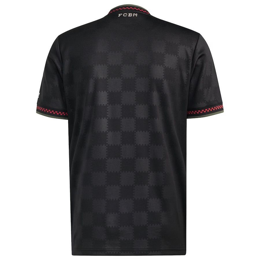 maillot-third-bayern-munich-saison-2025-2026-tenue-exterieure-officielle Camisola third Bayern Munich temporada 2025 2026 equipamento exterior oficial