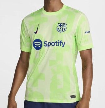 Camisola terceira do FC Barcelona época 2024 2025 para adepto blaugrana