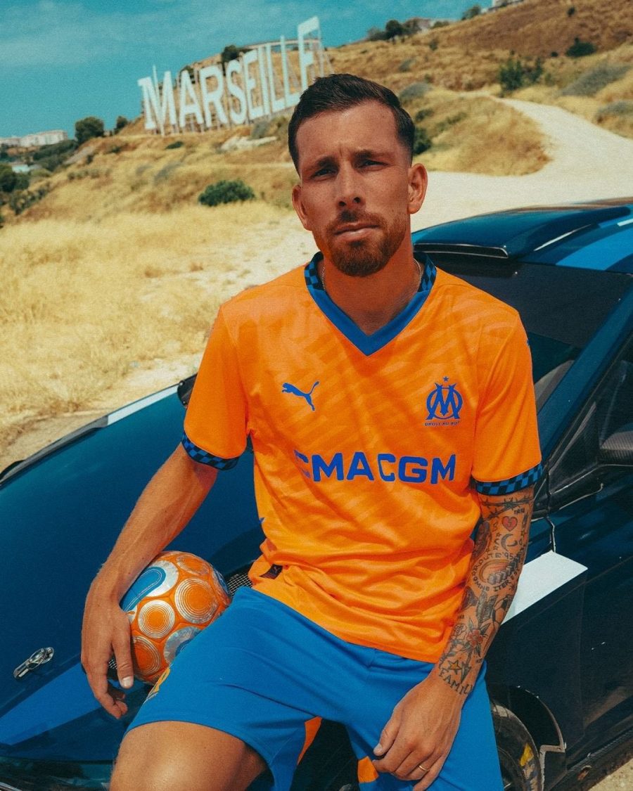 Camisola terceira Olympique de Marseille temporada 2024 2025