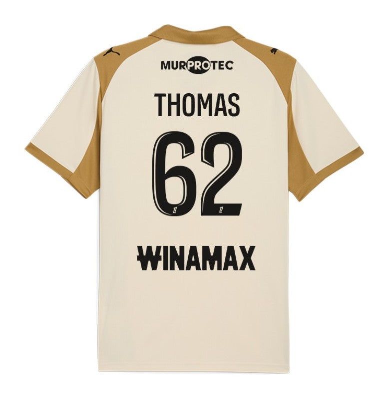 Camisola terceira RC Lens temporada 2025 2026 equipamento oficial futebol