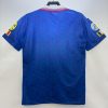 Camisola vintage azul dos Bleus versão principal com emblema