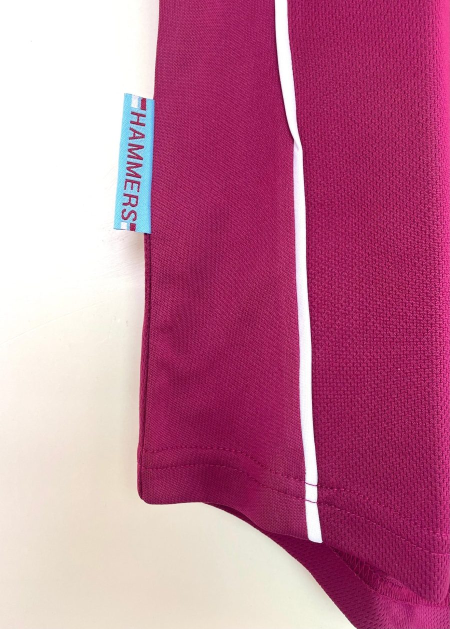 camisola West Ham United clássica mangas curtas adepto