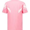 camisola de futebol Inter Miami rosa para apoiar Messi