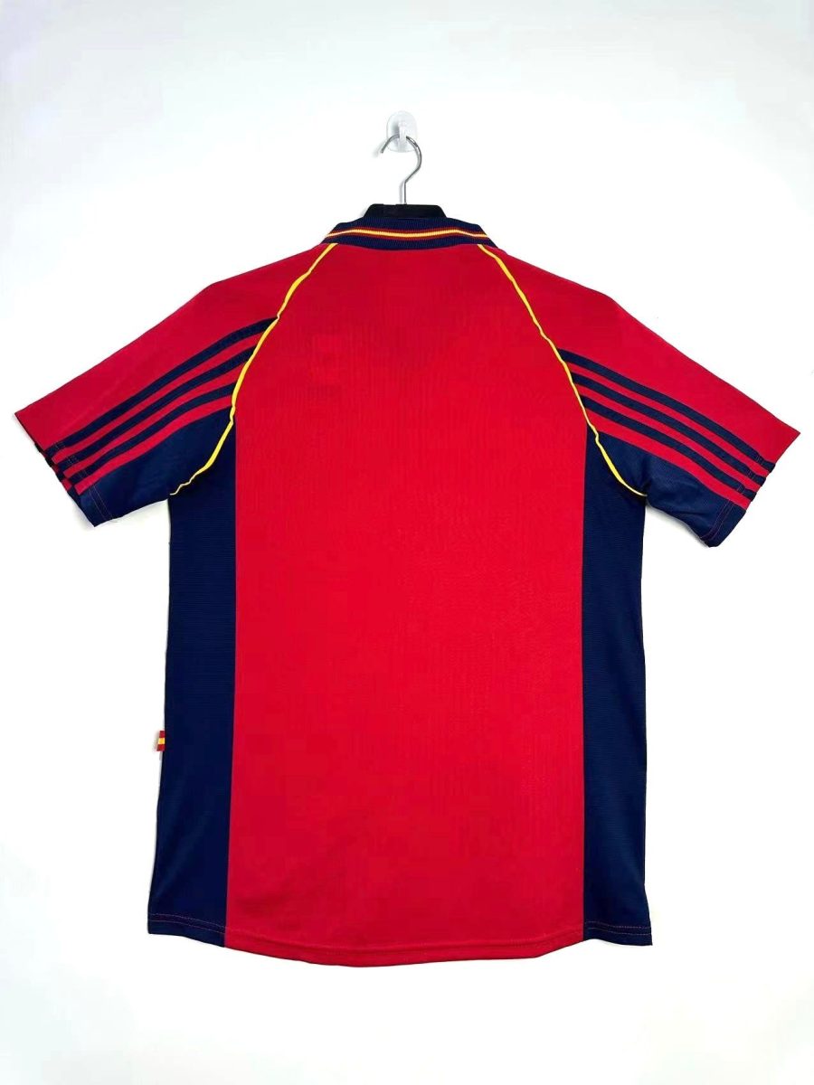 camisola vintage equipa nacional Espanha edição colecionador época mil novecentos e noventa e oito