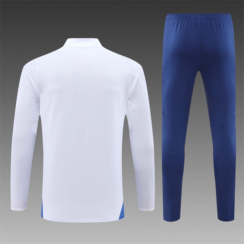 survetement-italie-saison-2024-2025-ensemble-haut-et-bas-style-football Fato de treino Itália temporada 2024 2025 conjunto top e calça estilo futebol