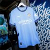 equipamento de futebol Manchester City principal jersey adepto adulto e criança