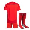 tenue-enfant-bayern-munich-domicile-saison-deux-mille-vingt-quatre-deux-mille-vingt-cinq-maillot-et-short Equipamento criança Bayern Munich principal época dois mil e vinte e quatro dois mil e vinte e cinco camisola e calção