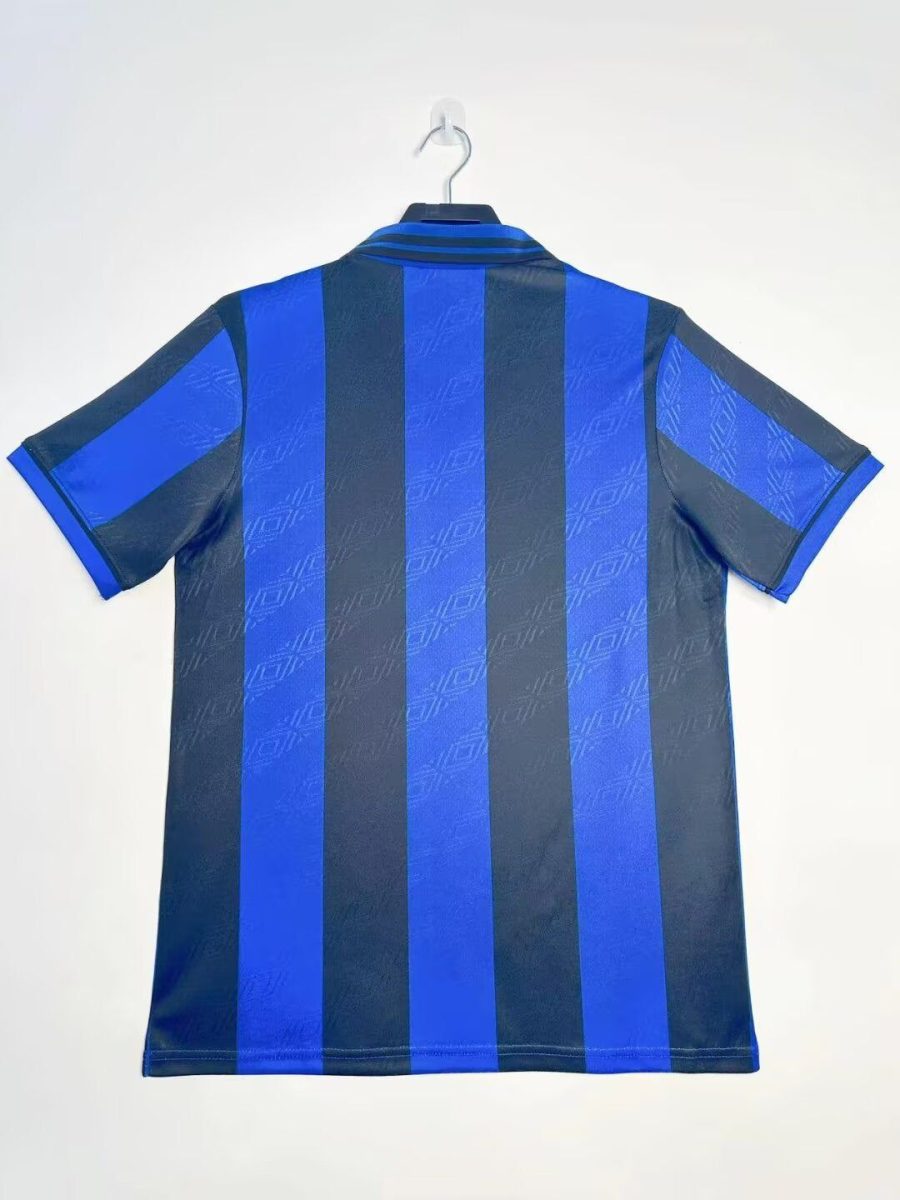 equipamento de futebol Inter Milão principal coleção retro 1995 1996