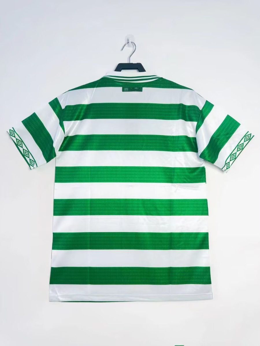 Equipamento oficial Celtic Glasgow vintage 1997 1998 camisola Principal adepto