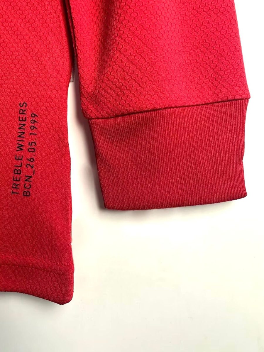tenue-officielle-home-manchester-united-2019-2020-avec-manches-longues Equipamento oficial principal Manchester United 2019 2020 com mangas compridas