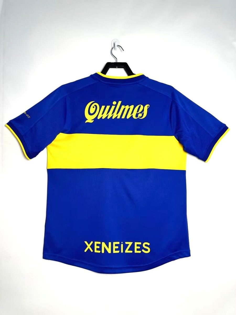 Equipamento adepto Boca Juniors camisola casa azul amarela