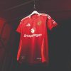 tshirt-officiel-manchester-united-pour-supporter-tenue-domicile-2024-2025 T-shirt oficial Manchester United para adepto equipamento principal 2024 2025