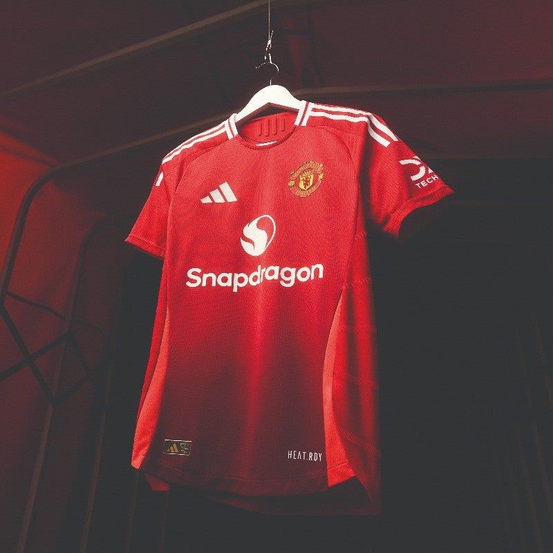 tshirt-officiel-manchester-united-pour-supporter-tenue-domicile-2024-2025 T-shirt oficial Manchester United para adepto equipamento principal 2024 2025