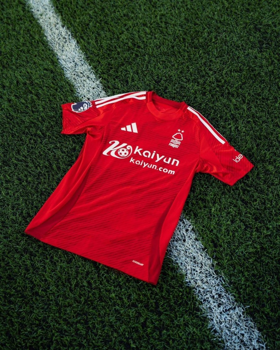 T-shirt oficial Nottingham Forest FC equipamento principal 2024 2025