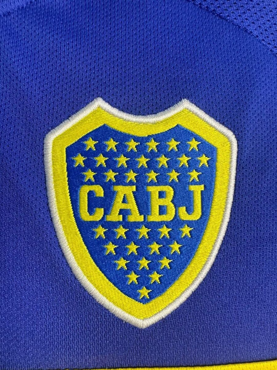 Túnica de futebol Boca Juniors Principal vintage início anos dois mil