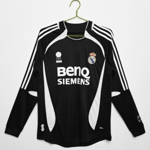 Camisola Real Madrid Terceira 2006-2007 Mangas Compridas