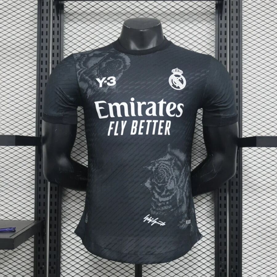 Camisola Real Madrid Y3 Preta 2024-2025